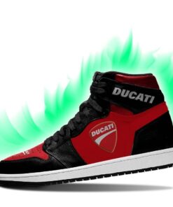 Ducati Red Black Air Jordan 1 High Best Sneakers 2