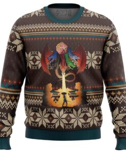 Dungeons & Dragons Game Series Ugly Christmas Sweater Best Gift For Fans