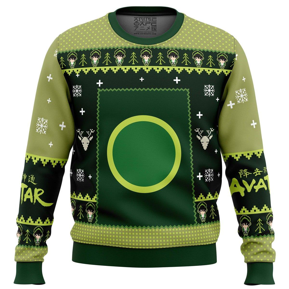 Firebenders Fire Nation Avatar Xmas Sweater