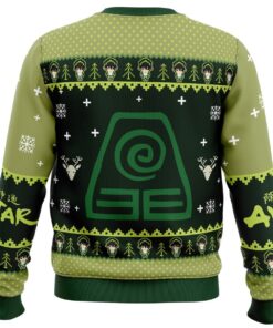 Earthbenders Earth Kingdom Avatar Ugly Christmas Sweater Gift