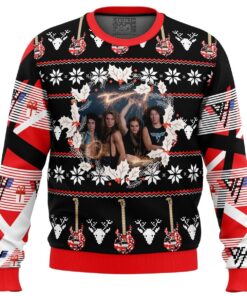 Eddie Van Halen Best Ugly Christmas Sweaters