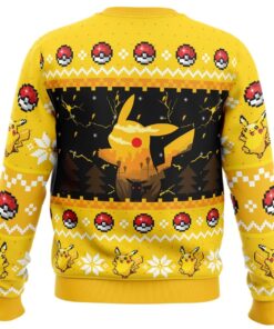 Electric Monster Pokemon Ugly Xmas Sweater