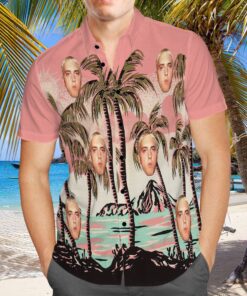 Eminem Pink Coconut Tropical Hawaiian Shirts Funny Gift For Fans