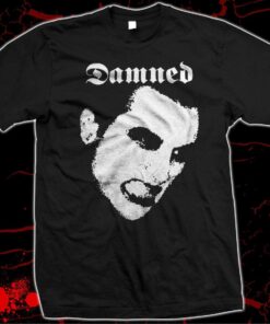 The Damned And The Adverts Punk Tour 1977 Concert Shirt For Punk Rock Fans