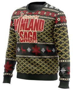 Epic Christmas Vinland Saga Mens Ugly Christmas Sweater 2