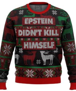 Epstein Womens Ugly Christmas Sweater