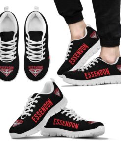 Essendon Bombers Black Running Shoes 4