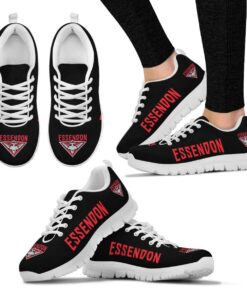 Essendon Bombers Black Running Shoes 5