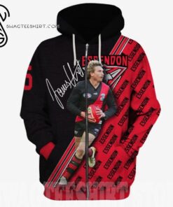 Essendon Bombers Jame Hird  Zip Hoodie For Men And Women