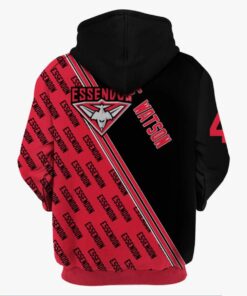 Essendon Bombers Jobe Watson Zip Hoodie Gift For Fans