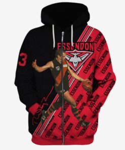 Essendon Bombers Tim Watson Zip Hoodie For Fans