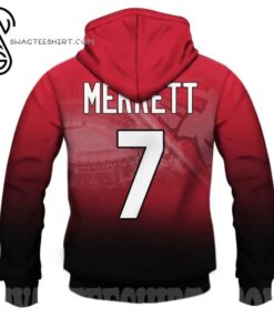 Essendon Bombers Zach Merrett Zip Hoodie Gift For Fans