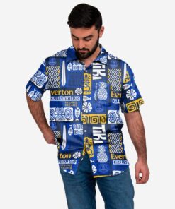 Everton Fc Special Tribal Style Best Hawaiian Shirt For Men Women Fans