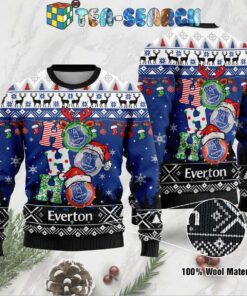 Everton Fc Ugly Christmas Sweater For Fans