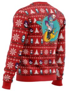 Fa la la la Futurama Xmas Style Ugly Christmas Sweater Funny Gift For Fans 3