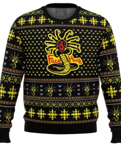 Humorous Alien Invasion Funny Ugly Christmas Sweater