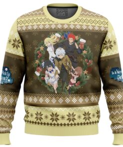 Familia Myth Danmachi Plus Size Ugly Christmas Sweater