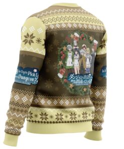 Familia Myth Danmachi Plus Size Ugly Christmas Sweater 3