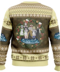 Familia Myth Danmachi Plus Size Ugly Christmas Sweater 4