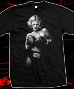 Famous Actress Drew Barrymore Boxing Unisex T-shirt