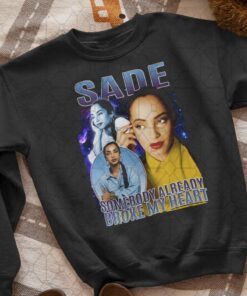 Famous Singer Sade Adu 90s Vintage Sweatshirt Gifts For Fan