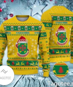 Fc Pać§os De Ferreira Santa Hat Ugly Christmas Sweater Gift For Fans