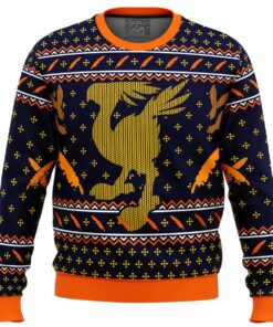 Final Fantasy Chocobo Plus Size Ugly Christmas Sweater For Game Lovers