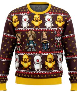 Winter Fantasy Final Fantasy Christmas Sweater Women