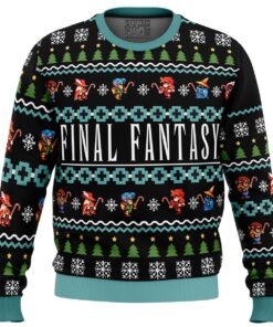 Final Fantasy 7 Vii Ff7 Characters Ugly Christmas Sweater For Men Women