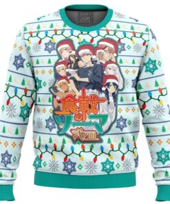 Food Wars Culinary Academy Christmas Sweater Men