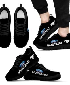 Ford Mustang Black Running Shoes Gift 5