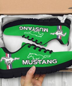 Ford Mustang Green Running Shoes For Men And Women 5