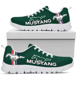 Ford Mustang Highland Green Running Shoes Gift 1