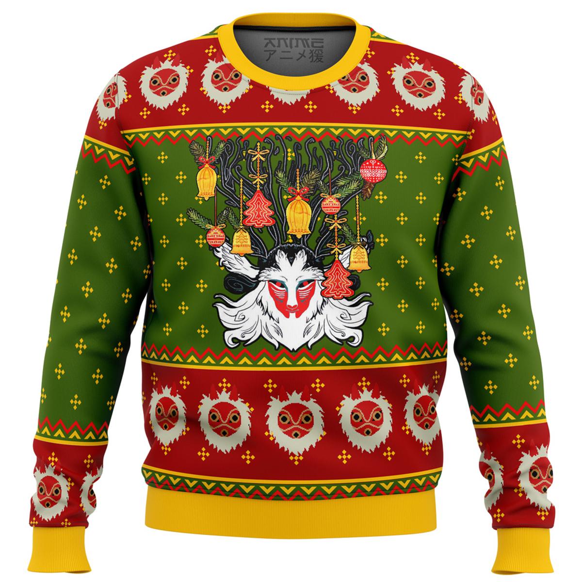 Bleach Charater Kenpachi Zaraki Xmas Style Ugly Christmas Sweater Gift For Manga Anime Fans