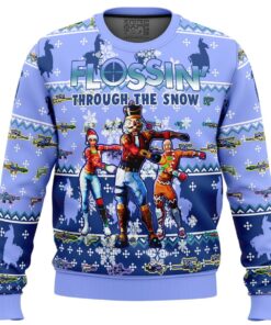 Fortnite Snow Floss Plus Size Ugly Xmas Sweater Funny Holiday Gift For Game Lovers