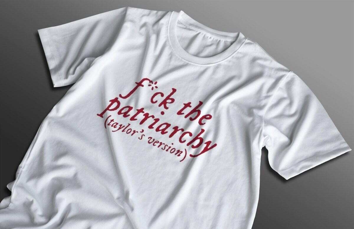 Fuck The Patriarchy Taylor Swift Unisex T-shirt Best Fans Gifts For Swifties