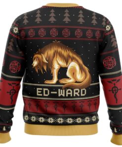 Fullmetal Alchemist Character Chimera Nina Tucker Ed ward Ugly Christmas Sweater Best Gift Ideas 10