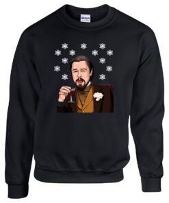 Funny Inspired Leonardo DiCaprio Laughing Meme Jumper