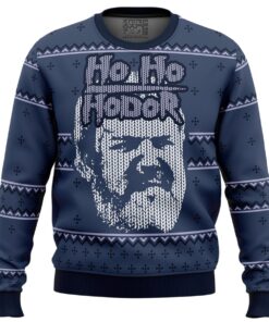 Game Of Thrones Ho-ho Hodor Funny Ugly Xmas Sweater Best Holiday Gift For Fans