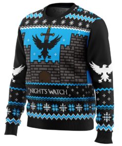 Game Of Thrones Night’s Watch Best Ugly Christmas Sweaters