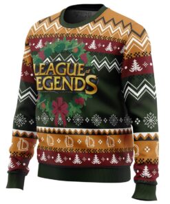 Game On Christmas League Of Legends Ugly Xmas Sweater Best Holiday Gift For Men Women 2