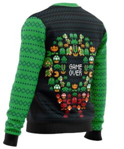 Game Over Nintendo Plus Size Ugly Christmas Sweater 2