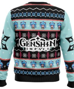 Ganyu Genshin Impact Christmas Sweater 2