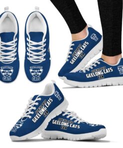 Geelong Cats Blue Running Shoes Best Gift