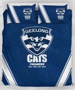 Geelong Cats Premiers Doona Cover 3