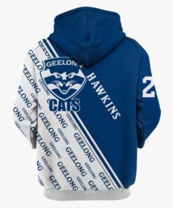 Geelong Cats Tom Hawkin Zip Hoodie Best Gift For Fans