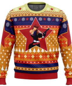 Christmas Time Outlaw Star Plus Size Ugly Christmas Sweater