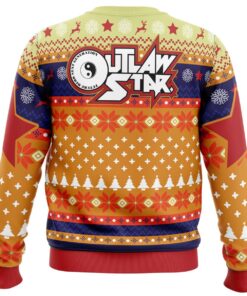 Gene Starwind Outlaw Star Christmas Sweater Women 4