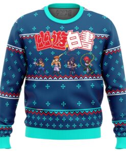 Yuyu Hakusho Ghost Fighter Sprite Christmas Sweater For Men And Women