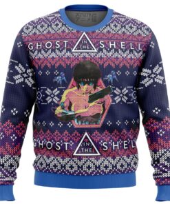 Ghost In The Shell Alt Ugly Christmas Sweater Gift